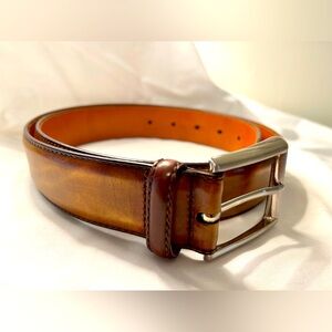 Magnanni belt. Highest quality Leather. Size 34 - great condition.